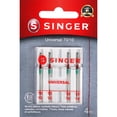 thumbnail image 1 of Agujas para Máquina de Coser SINGER Universal Talla 70/10 Paquete de 5, 1 of 7