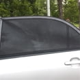 thumbnail image 4 of El par de la ventana del parasol de la ventana lateral trasera del automóvil de 2 pares cubre el protector uv uv xl Sunnimix Cubierta de malla de la ventana trasera del coche, 4 of 8