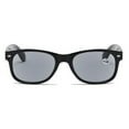 thumbnail image 5 of 3 Pairs of Square Classic Tinted Reading Glasses, Retro UV380 Sunglasses foe Men and Women Spring Hinge Plastic Readers +1.00, 5 of 6