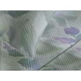 thumbnail image 3 of Ambesonne Roses Quilted Coverlet 2 Pcs, Blurry Garden Flowers Print, Twin Size, Mint Green Lilac and Grey, 3 of 4