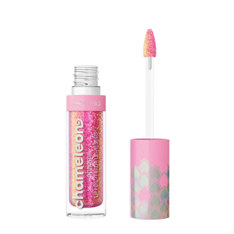 wet n wild Chameleon Chrome Lip Foil, Light-Reflective Formula