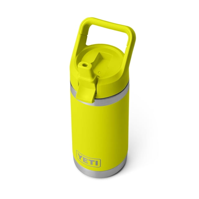 Botella YETI Rambler Jr. 350 ml para niños con tapón de pajita Firefly Yellow