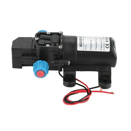 Telituny Bomba de Agua 12V / 60W Bomba de Agua 5L / Min Micro Bomba de diafragma para Caravana Camping Barco Vehículo agrícola Uso de Barco