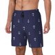 thumbnail image 1 of Fotbe Anchor Heart Blue Traje de Baño para Hombre – Shorts de Natación de Secado Rápido con Forro y Bolsillos-XX-Large, 1 of 6