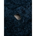thumbnail image 5 of Marilyn Monroe Opulence Shag Collection Area Rug - Silver Screen (10' x 14' Rectangle Aegean Blue), 5 of 8