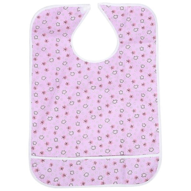 Babero Allinless de 1 Pieza para Personas Mayores PVC Algodón
