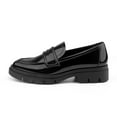 thumbnail image 2 of JENN ARDOR Women's Slip On Lug Sole Penny Loafer, 2 of 5
