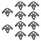 thumbnail image 5 of 10 protectores de nieve para techo con costura vertical, prácticos accesorios de invierno, compactos, Gris, 5 of 7