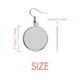 thumbnail image 2 of Quimica elementos actínidos período mesa actinio AC Pendiente Sol Flor Pendiente Joyas Moda Unbranded M, 2 of 3