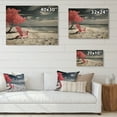 thumbnail image 4 of Designart "Retreat by the Sea" Nautical & Beach Print on Natural Pine Wood, 4 of 5