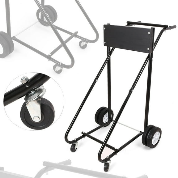 GZYF 315 LBS Outboard Boat Motor Stand Carrier Cart Dolly Storage Pro Heavy Duty