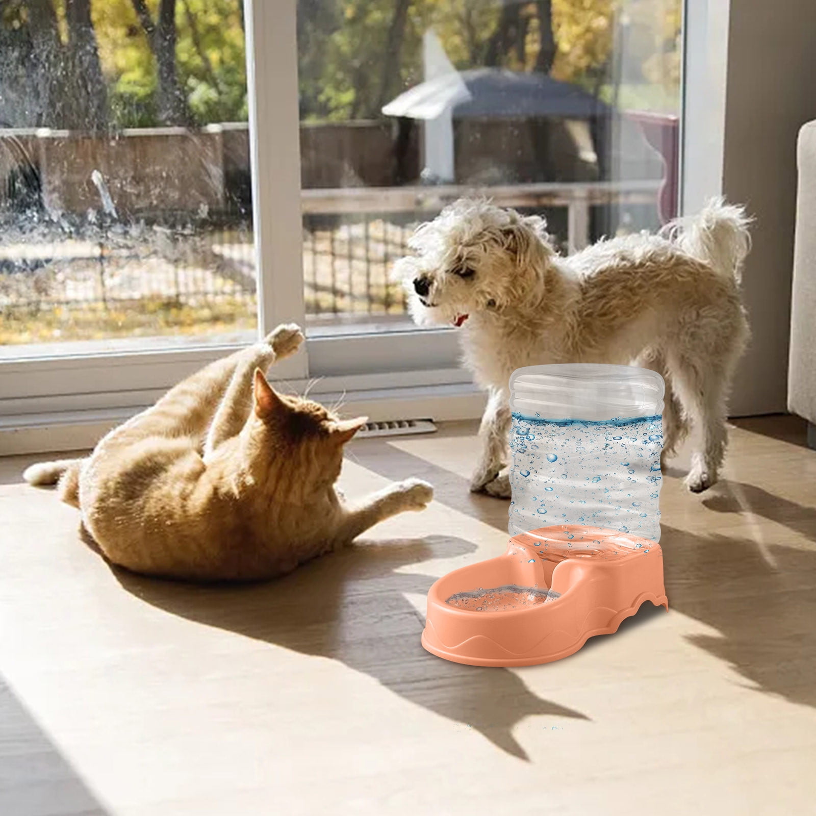 Automatic Pet Water Dispenser, 3.8L Large Capacity, No-Leak Design, Easy to Clean, for Dogs and Cats
