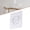 C*30, variant on Adhesive Hooks, Heavy Duty Utility Hooks 20 lb(Max) Waterproof and Oilproof Removable, Clear Seamless Hooks Reusable Wall Hook for Kitchen Bathroom Bedroom Office - 10 Pack