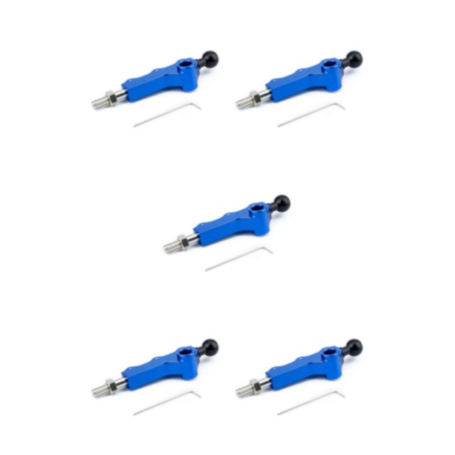 Maytalsory Assurance Tested Adjustable Short Shifter For More Responsive Adjustable Short Height Easier To Install. Blue 5Set