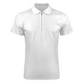 thumbnail image 4 of Simple Black And White Stripes Men Zipper T-shirt Summer Casual Short Sleeve T-shirt Top, 4 of 7