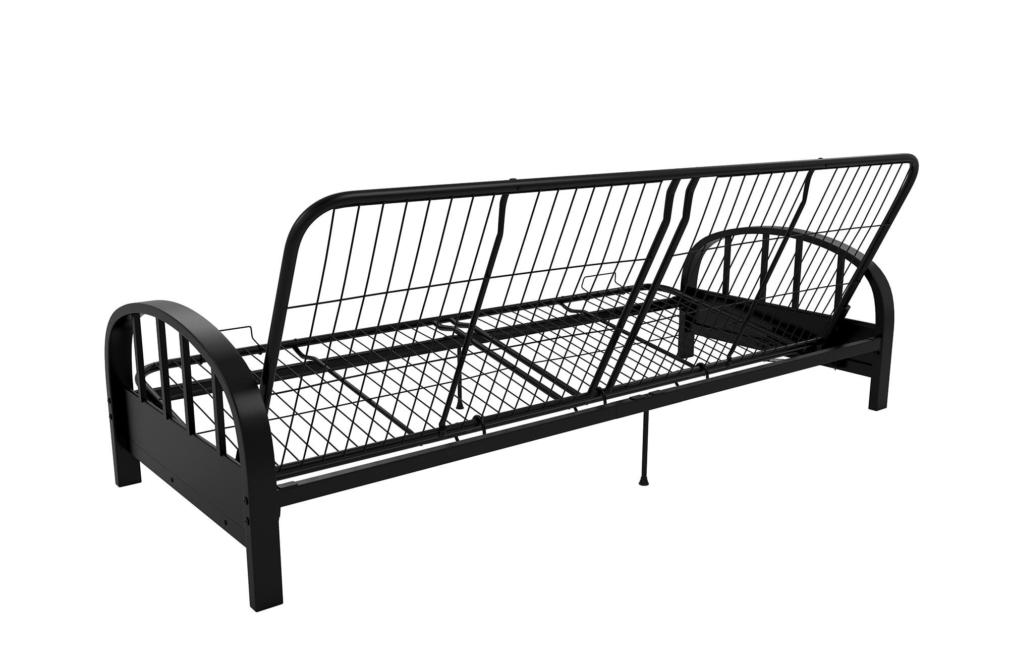 DHP Aiden Futon Frame Black Walmart