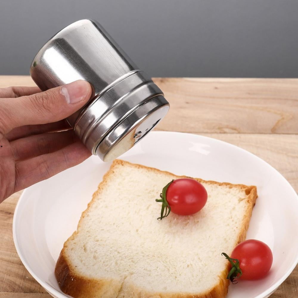 Salt Shaker Press Type Dispenser Double-headed Sugar Spice Pepper