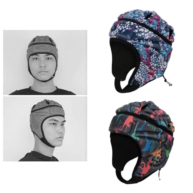 Casco de Rugby Suave de 2 Piezas, Casco de Fútbol, Casco de Fútbol para Adultos, , Jóvenes, , Cabeza Protectora, Casco , Protecci shamjiam Protector de cabeza de rugby