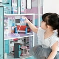 thumbnail image 3 of Olivia's Little World Barcelona Wooden Dollhouse for 3.5" Dolls, 3 of 16