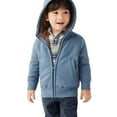thumbnail image 3 of Tiweut Girls Casual Jackets Boys Fleece Jacket Stand Collar Full Zip Up Lightweight Athletic Outerwear Kids Comfortable Sports Coat Regular Tops 6-7 Y, 3 of 6
