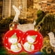 thumbnail image 3 of Bola inflable de Navidad con brillo impermeable, bola de ambiente gigante de 60cm, jardín de casa, 3 of 6