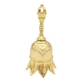 thumbnail image 1 of Toystoory Campana clásica de latón utilizada para bodas, aulas escolares y servicios. Timbre telefónico de latón con manivela. Accesorios para instrumentos musicales dorado, 1 of 6