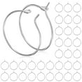 thumbnail image 3 of CHUANK 200 Pcs Earring Hoops for Jewelry Making Ear Wire Hoops DIY Earring Accessories for Women, 3 of 5