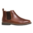 thumbnail image 6 of Deer Stags Boys' Zane Dress Comfort Chelsea Boot - Redwood/Dark Brown - 5 Big Kid Medium, 6 of 9
