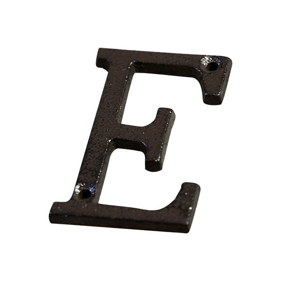 Vikakiooze 2022 Home Decor Clearance Creative Alloy Wrought Iron Number Letter Creative DIY House Letter