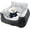 Black, variant on Wataniya Dog Car Seat Bed for Small Dogs, Portable Pet Booster Seat with Soft Cushion, Washable & Non-Slip, Grey
