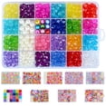 thumbnail image 2 of Snap Beads Set Creative Acrylic Developmental DIY Beads Toy DIY Jewelry Beads, 2 of 5