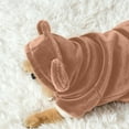 thumbnail image 4 of Cozy Flannel Robe Shawl Blanket for Providing Warmth and Comfort During Cold Seasons, 4 of 5