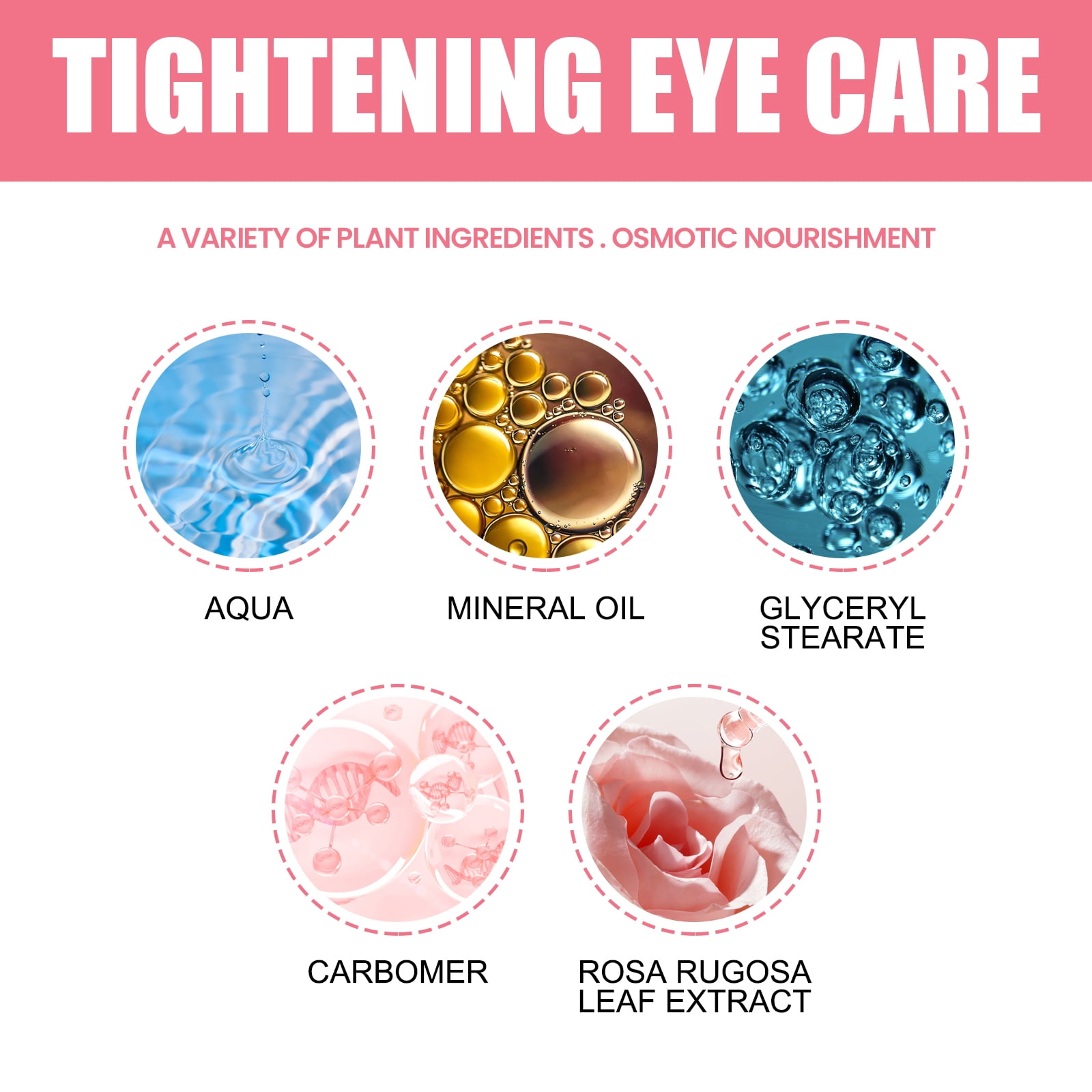 Alvantor Moisturizing & Brightening Eye Cream for Dark Circles and Wrinkles, 0.1oz