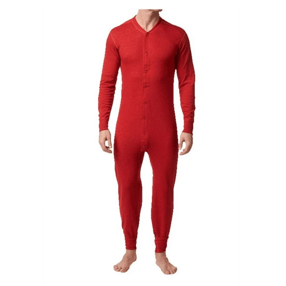 Stanfield's Men's Thermal Premium Cotton Rib Onesie Baselayer