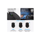 thumbnail image 5 of Mouse Inalámbrico Bluetooth Recargable Ergonomía 2.4g 3modos negro líneas colores, 5 of 5