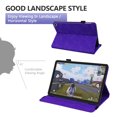 thumbnail image 2 of TECH CIRCLE Case for Amazon Fire HD 10 and 10 Plus Tablet (13th/11th Generation, 2023/2021 Release),PU Leather Slim Folding Stand Cover with Pencil Holder Shockproof Magnetic Card Slots Shell,Purple, 2 of 5