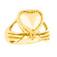 thumbnail image 1 of Dsscvnef Bague à Main pour Femmes Élégante Rétro en Forme de Cœur Ajustable Ouvrable Accessoire Symbolique, 1 of 5