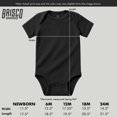 thumbnail image 6 of Funny Bigfoot Keep It Squatchy Gender Neutral Printed Baby Bodysuit Brisco Brands NB, 6 of 6