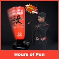 Punching Bag for Kids | Free Standing Ninja Inflatable kids Punching ...