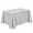 Silver, variant on Sequin Tablecloth 47.24 x 47.24 Inches, Sparkling Polyester Table Cover for Wedding Birthday Party Events, Glitter Decorative Table Linen for Halloween Thanksgiving Christmas Home Decor