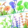 thumbnail image 3 of Decoración de mesa de arena para pecera, simulación de plástico, plantas acuáticas, flores artificiales, paisajismo para acuario, serie CS, 3 of 5