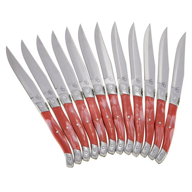 Wolfgang Puck 12piece Steak Knife Set with Wooden Gift Boxes