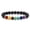 B gold, variant on Seven Chakra Bracelet