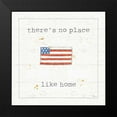 thumbnail image 2 of Pela Studio 15x15 Black Modern Framed Museum Art Print Titled - USA Cuties I Shiplap, 2 of 5