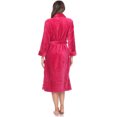 thumbnail image 4 of White Mark Women's Super Soft Lounge Robe, 4 of 6