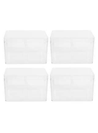 Acrylic Storage Box Square Cube Display Case with Lid, Container Box -  Clear - On Sale - Bed Bath & Beyond - 36290745
