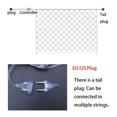 thumbnail image 3 of Net Christmas Lights 200 LED 9.8ft x 6.6ft Bright Purple  Outdoor Fariy String Mesh Light Plug in  Waterproof Hanging Decorative Lighting for Bushes Christmas Tree Wrap Holiday Decor, 3 of 6