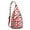 Red-3, variant on 4-Pockets Cross Body Bags for Woman Men,Cute Sea Life Sling Bag Chest Bag with Adjustable Strap Women's Crossbody Bags for Outdoors Hiking Traveling