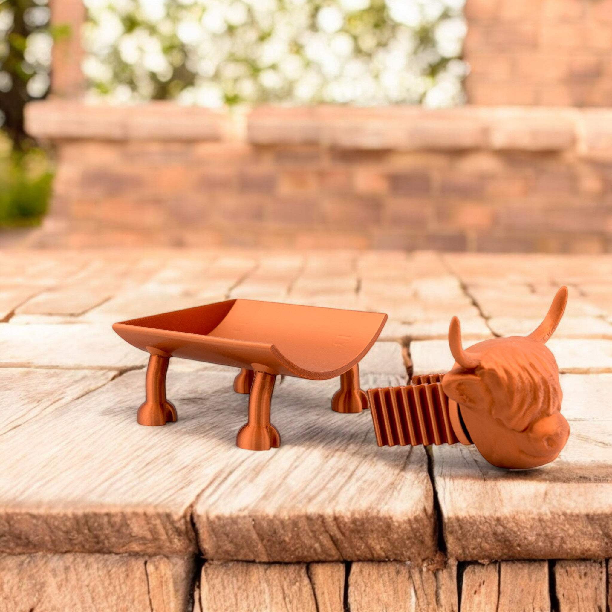 Highland Cow Toilet Paper Roll Holder – Bathroom Accessory