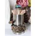 thumbnail image 6 of Diamondback Rattlesnake Coiling Around Toothpick Holder Spring Barrel Holder, 6 of 7